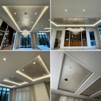 Metalic Glazed 
Ceilings